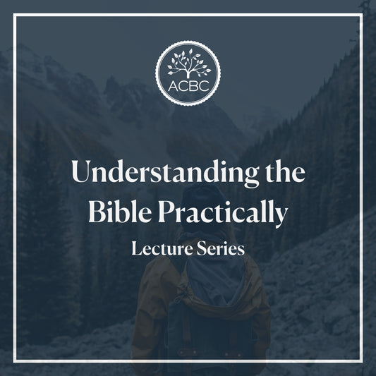 Understanding the Bible Practically - Lecture Series